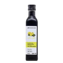 Azeite de oliva extra virgem com Limão Siciliano - LEMON OLIVE - Folhas de Oliva - 250ml