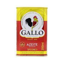 Azeite de Oliva Gallo Tipo Único 200ml