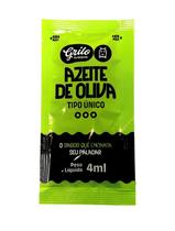 Azeite de oliva grilo sachê 4ml c/ 204 unidades Azeite de oliva grilo sachê 4ml c/ 204 unidades