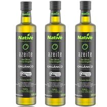 Azeite Extra Virgem Orgânico Native Italiano - Acidez Máx. 0,3% - 500ml
