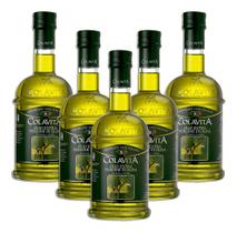 Azeite Italiano Extra Virgem Colavita 500ml Kit 5 Azeite Italiano Extra Virgem Colavita 500ml Kit 5