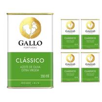 Azeite Oliva Extra Virgem Gallo Lata 200ml Kit de 4 Unidades Azeite Oliva Extra Virgem Gallo Lata 200ml Kit de 4 Unidades