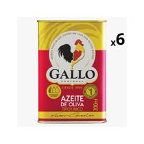 Azeite Oliva Tipo Unico Lata Gallo 200ml- 6 Unidaes