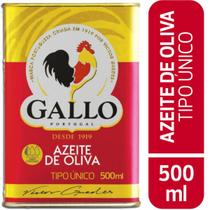 Azeite Oliva Tipo Unico Lata Gallo 500ml