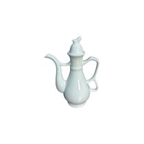 Azeiteiro c/Alça Dupla Firenze Branco em Ceramica 280ml Azeiteiro c/Alça Dupla Firenze Branco em Ceramica 280ml