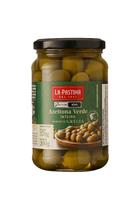 Azeitona la pastina grega verde inteira 370g Azeitona la pastina grega verde inteira 370g