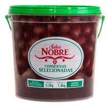 Azeitona Preta Sem Caroço Sabor Nobre Balde 2kg Azeitona Preta Sem Caroço Sabor Nobre Balde 2kg
