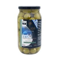 Azeitona Recheada com Amêndoa Hílios 600g Vidro Grega Premium Gourmet