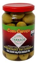 Azeitona Tabasco Em Conserva Com Caroço Apimentada 340g