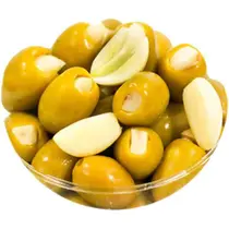 Azeitona Verde Aperitiva Recheada Com Alho