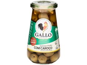 Azeitona Verde com Caroço Gallo - 183g Azeitona Verde com Caroço Gallo - 183g