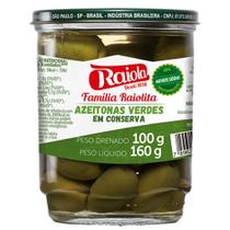 Azeitona Verde Copo Raiola 100g