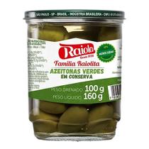 Azeitona Verde Copo Raiola 160g