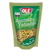 Azeitona Verde Fatiada Ole. Sache 120g