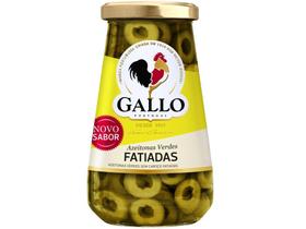 Azeitona Verde Fatiada sem Caroço Gallo 150g
