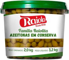 Azeitona Verde Média 2kg