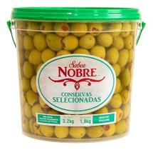 Azeitona Verde Recheio Pimentão Sabor Nobre Balde 2kg