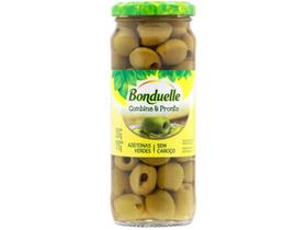 Azeitona Verde Sem Caroço Bonduelle 320g/170g