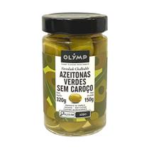 Azeitona Verde sem Caroço Olymp 150g Azeitona Verde sem Caroço Olymp 150g