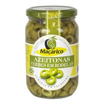 Azeitonas Verdes em Rodelas Maçarico 345g