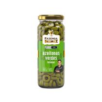 Azeitonas Verdes Fatiadas 360g/160g - Vd. Fazenda Sedrez Azeitonas Verdes Fatiadas 360g/160g - Vd. Fazenda Sedrez