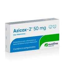 Azicox-2 50mg C/ 6 Comprimidos - OUROFINO