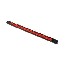 Azul Vermelho 360 graus Organizador De Soquetes Giratório Em ABS 1/4 3/8 1/2 Polegadas Ferramentas De