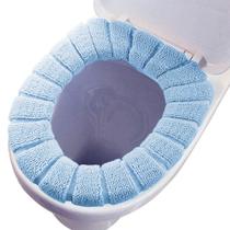 AzulBathroom Soft Warmer Aquecedor Washable Tecido Seat Cover