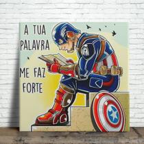 Azulejo A tua palavra me faz forte Azulejo A tua palavra me faz forte