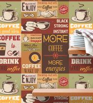 Azulejo Adesivo Lavávels Retro Vintage Coffee 1 Metro