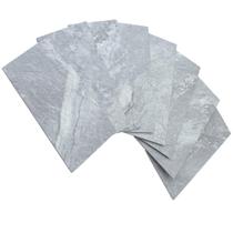Azulejo AULIGET 100 peças de mármore cinza 7,5x15 cm Peel Stick