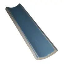 Azulejo Cantoneira Azul Pintura Interna Para Canto De Parede Piscina 15cm Kit 10 peças Azulejo Cantoneira Azul Pintura Interna Para Canto De Parede Piscina 15cm Kit 10 peças