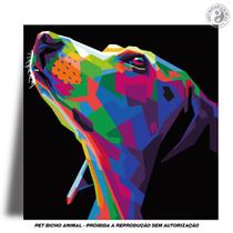 Azulejo Decorativo - Cão Pop Art - PET BICHO ANIMAL