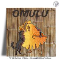 Azulejo Decorativo - Coleção Orixás e os Animais Omulu - PET BICHO ANIMAL