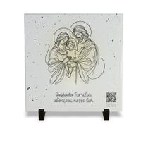 Azulejo Decorativo Coleção Religiosa Com QR Code Orações