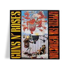 Azulejo Decorativo Guns N Roses Appetite for D 15x15 - Starnerd