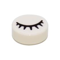 Azulejo LEGO Parts White 1x1 com olho fechado x50