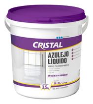 Azulejo Líquido Tinta Impermeável Pisos Cristal Acabamento Fosco 3,5kg