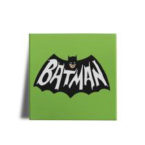 Azulejo Logo Batman fundo verde - Canequeiro Store