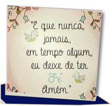 Azulejo Personalizado tema Pensamentos - Eliane