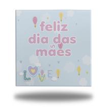 Azulejo Quadro Decorativo Especial Dia das Mães 15x15cm + Suporte Azulejo Quadro Decorativo Especial Dia das Mães 15x15cm + Suporte