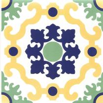 Azulejos Colonial Português em porcelana decorativo kit com 10 peças - Eliane