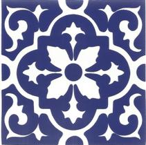 Azulejos Colonial Português em Porcelana Decorativo kit com 12 peças - Eliane