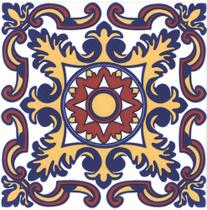 Azulejos Colonial Português em porcelana kit com 12 peças