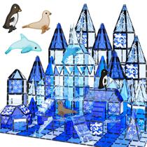 Azulejos de construção magnéticos TOY Life 38 peças Arctic Animals
