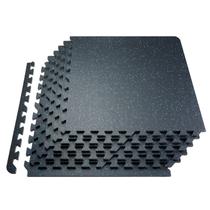 Azulejos de ginástica VEVOR Rubber Top com espuma EVA 24x24in e 6 ladrilhos Azulejos de ginástica VEVOR Rubber Top com espuma EVA 24x24in e 6 ladrilhos