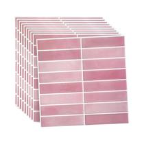Azulejos De Parede Impermeáveis E Anti-Oleo Autoadesivos 10 PCS Para Cozinha E Quarto Infantil