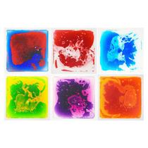 Azulejos decorativos de piso sensoriais líquidos Art3d 11,8x11,8