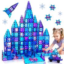 Azulejos magnéticos NVHH Frozen Castle Princess 47 peças de brinquedos infantis