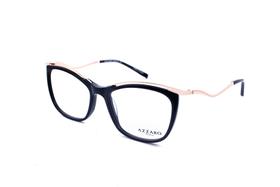 Azzaro - armação para óculos feminina em acetato com detalhes e hastes em metal ref az30307.
